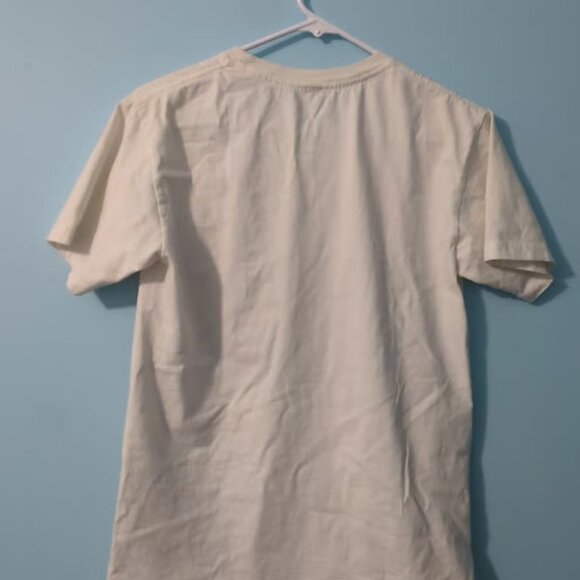 VTG Obey Y2K Shirt Mens Small White Red Skate Grunge Distressed Punk Graphic T - Picture 3 of 3